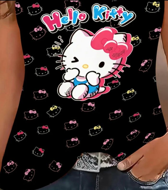Tunique hello kitty taille 50 52 - photo numéro 2
