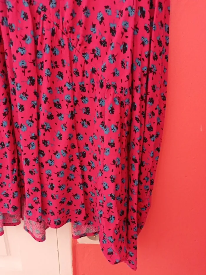 Blouse rose manches longues Camaïeu taille 40 - photo numéro 2