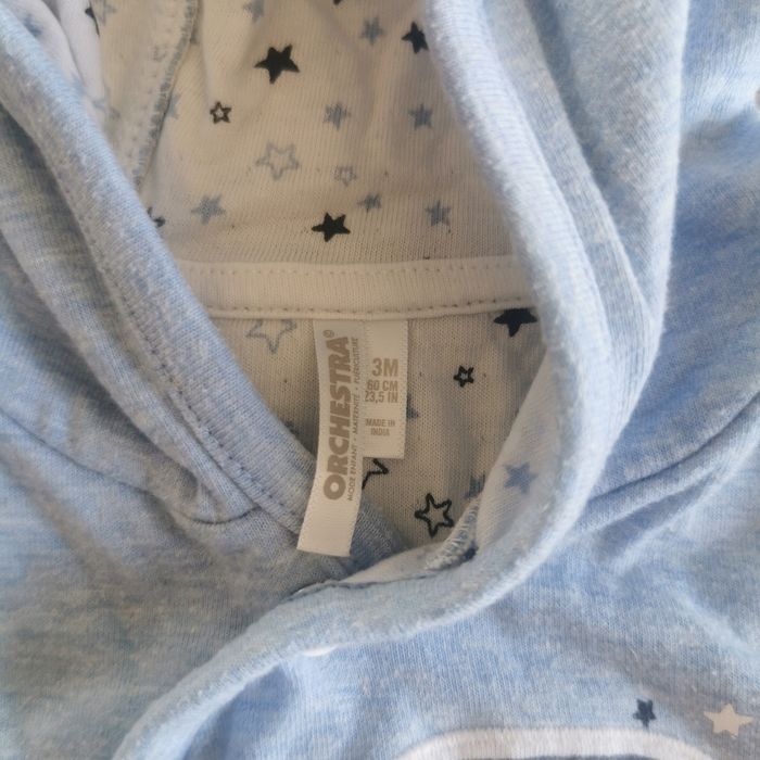 Lot gilet / pull 3 mois obaibi /orchestra / baby gemo - photo numéro 6