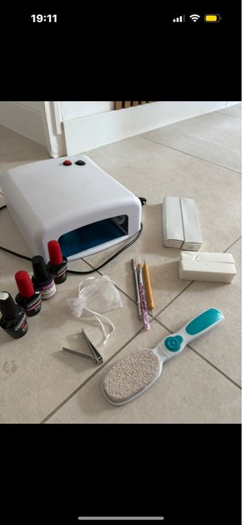 Vernis semi permanent + lampe UV