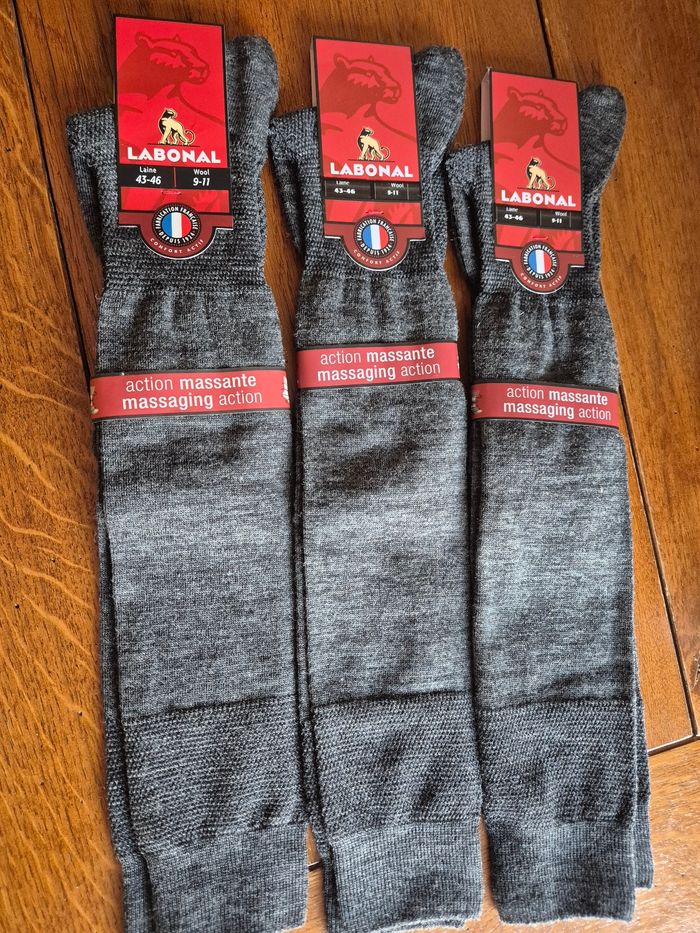 Lot 3 paires de chaussettes LABONAL.confort actif massante - photo numéro 2