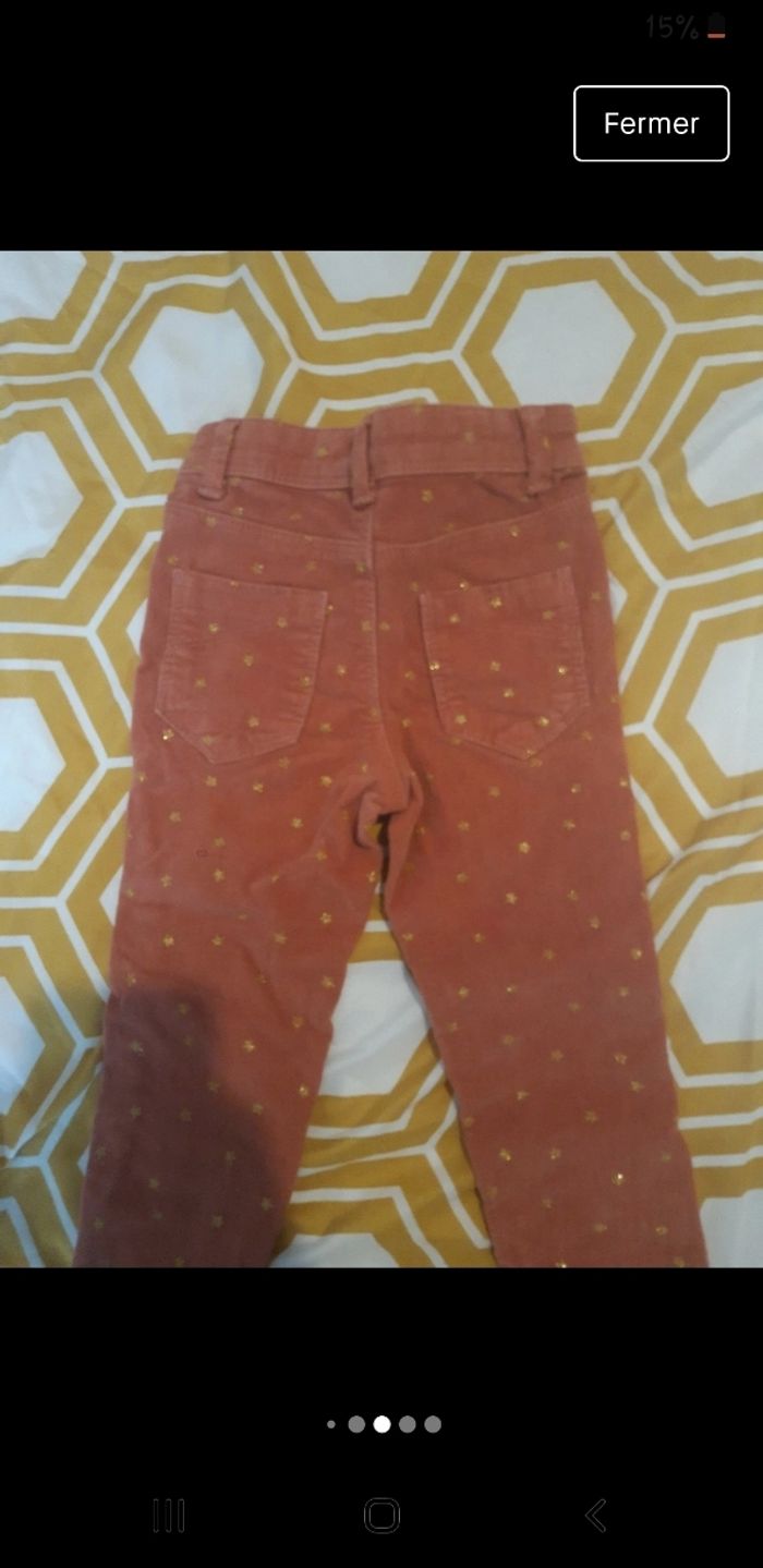 Lot 2 pantalons velours - photo numéro 9