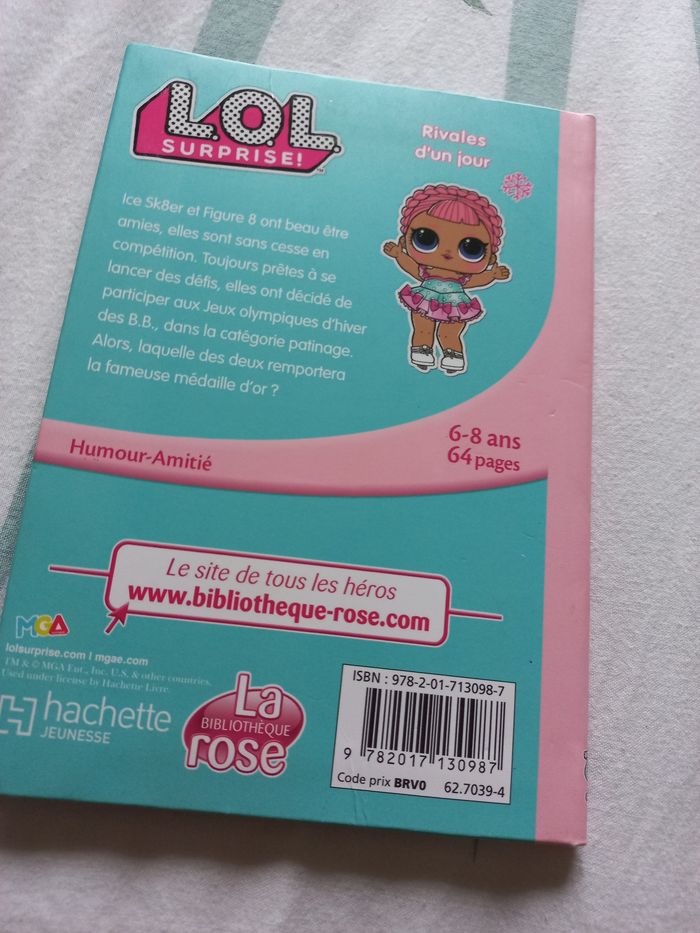 Livre bibliotheque rose L.O.L. surprise lol 6/8 ans tome 11 - photo numéro 2
