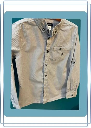 Belle chemise manches longues 8 ans okaïdi