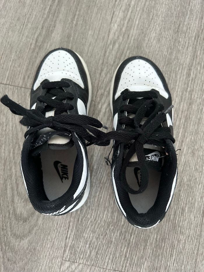 Dunk noir et blanche enfant - photo numéro 4