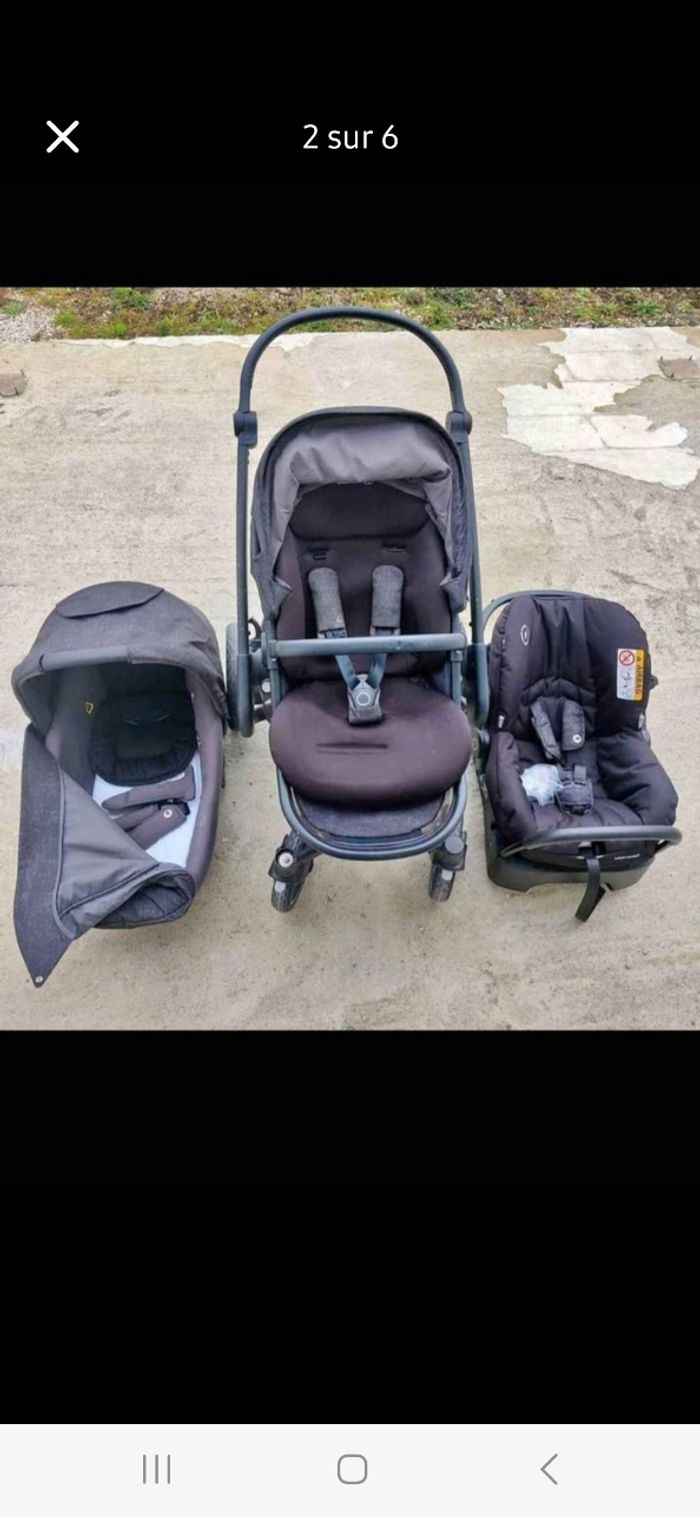 Poussette trio nova bébé confort