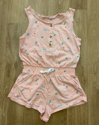 Combi short fille 5/6 ans