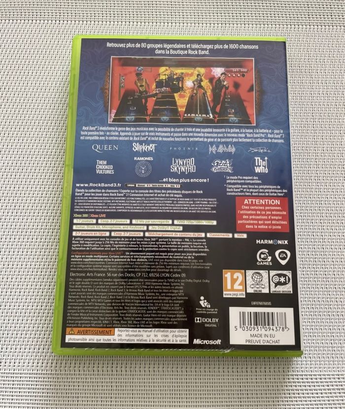 Rock Band 3 Jeu Xbox 360 FR - photo numéro 3