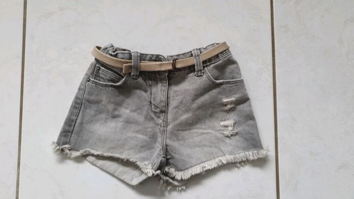 Short fille jean 8 ans v5 - photo numéro 3