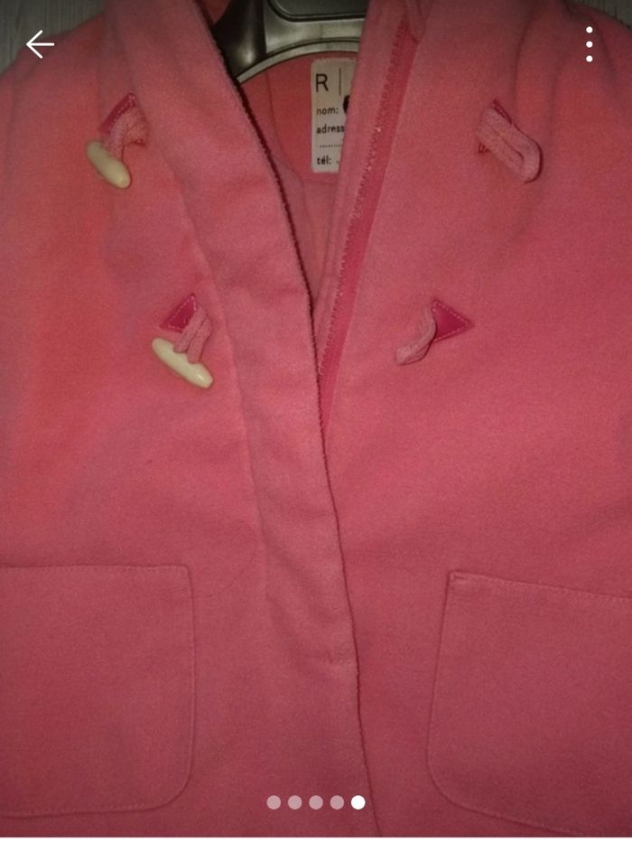 Manteau duffle coat fille t 3 ans tbe - photo numéro 5
