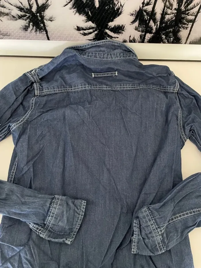 Chemise en jeans cks 10 ans - photo numéro 2