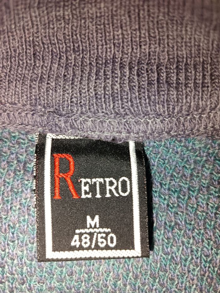 Pull homme rétro vintage 90's taille m - photo numéro 4