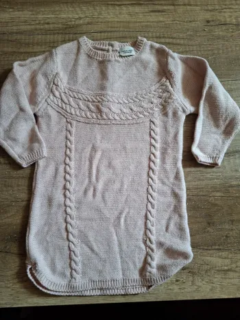 Robe pull bébé fille