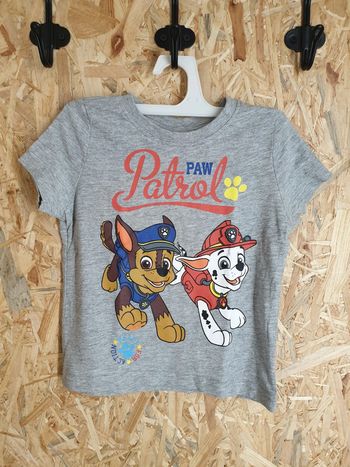 Tee-shirt Pat Patrouille 2 ans
