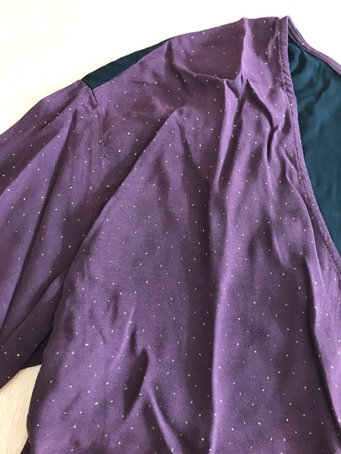 blouse bordeaux - photo numéro 4