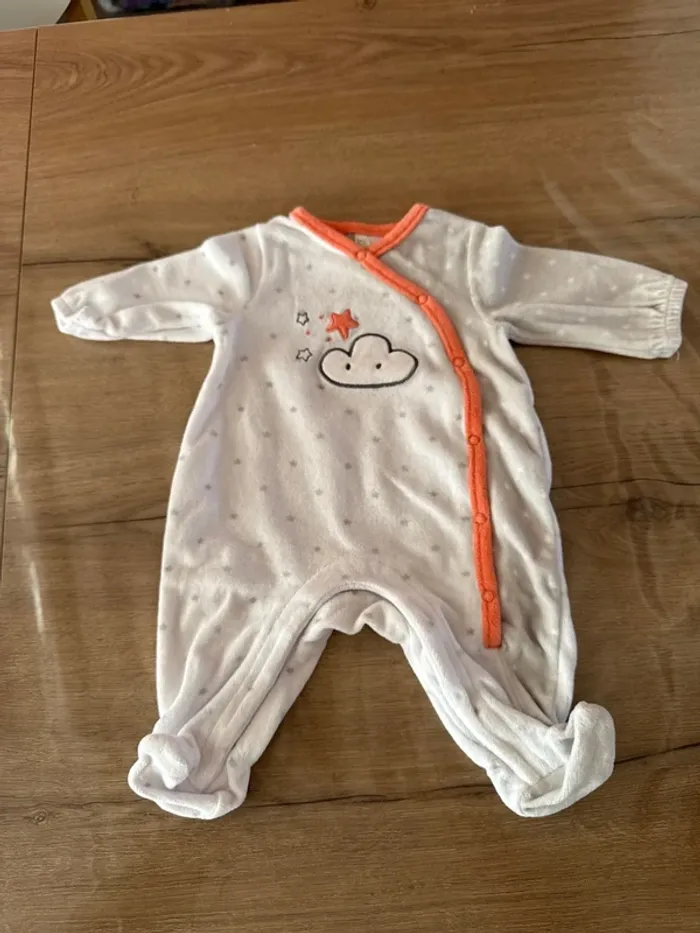 Pyjama velours fille