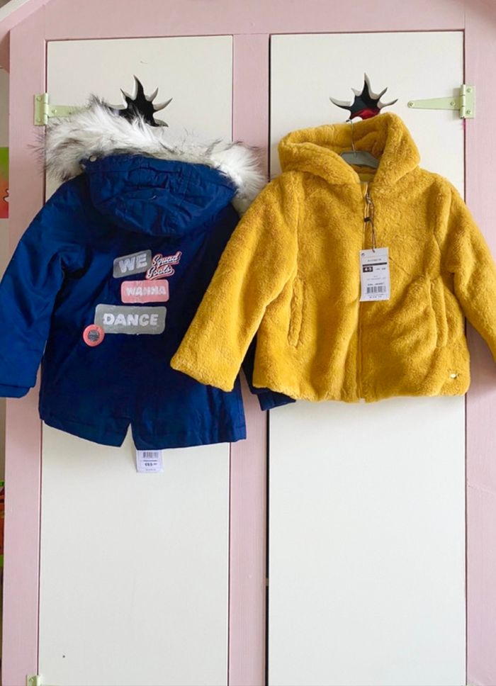 Lot de 2 manteaux Tiffosi 4-5 ans - photo numéro 2