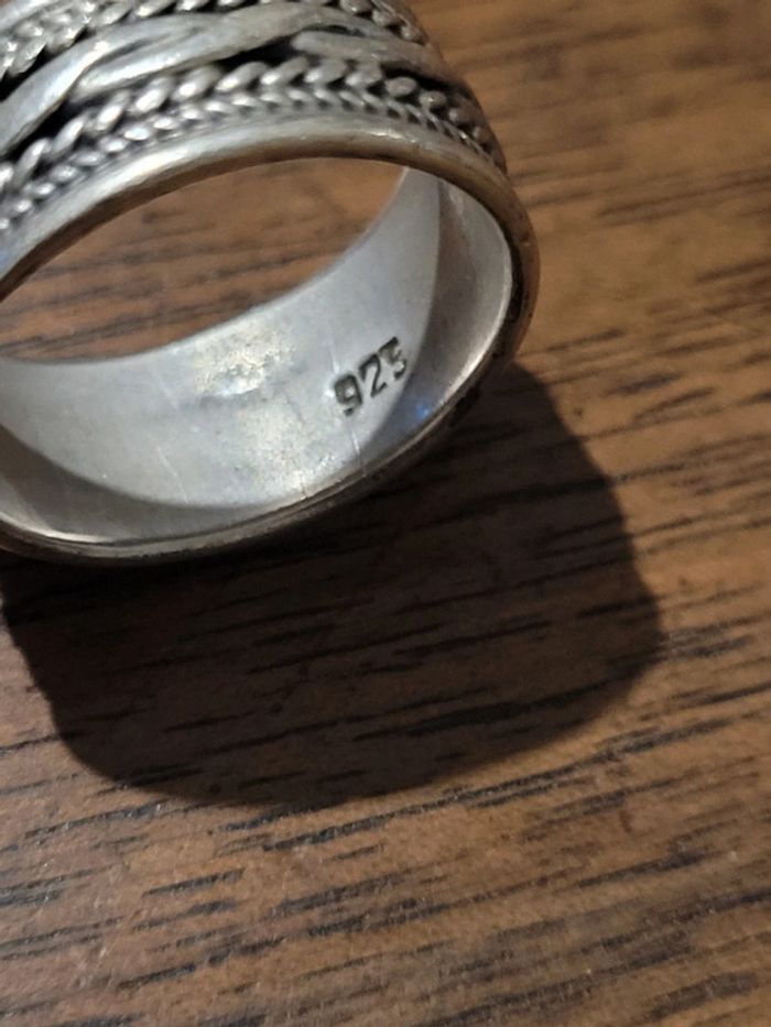 Bague ethnique argent 925 - photo numéro 4
