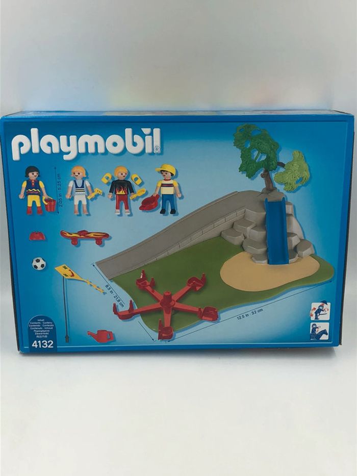 Boîte Playmobil aire de jeux pour enfant 4132 neuf - photo numéro 3