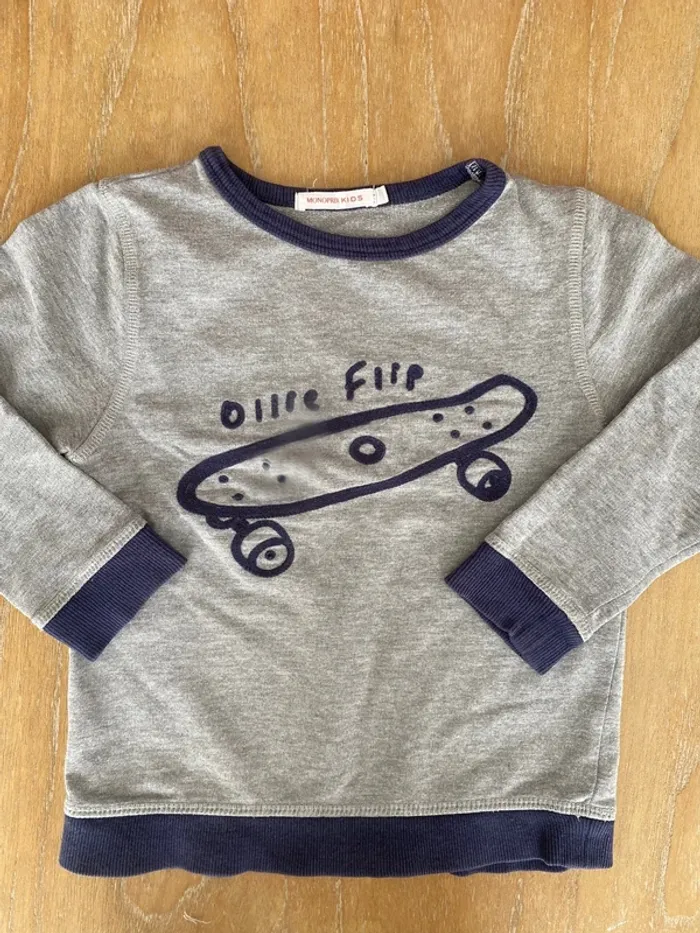 Sweat skateur 4 ans