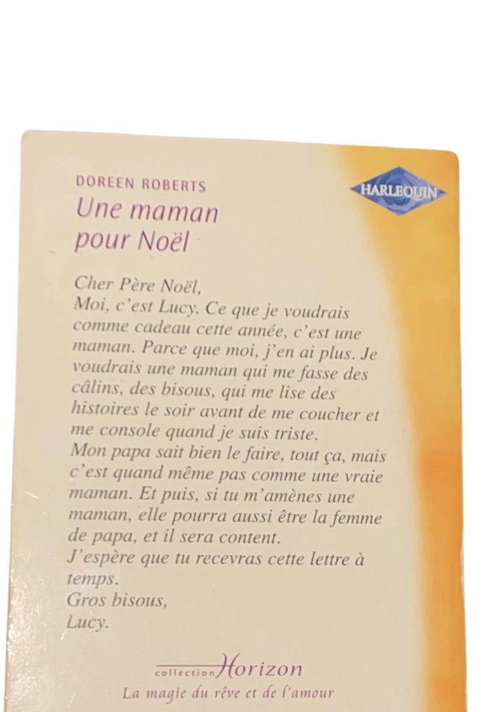 Roman. Une maman pour Noël. Doreen Roberts. - photo numéro 2