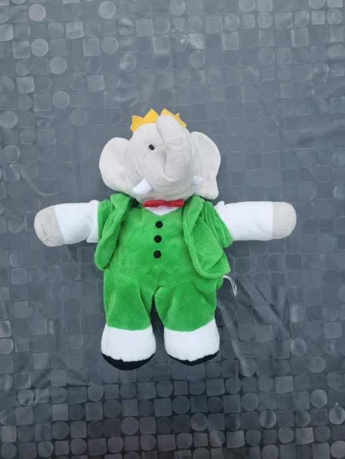 Peluche Babar vintage
