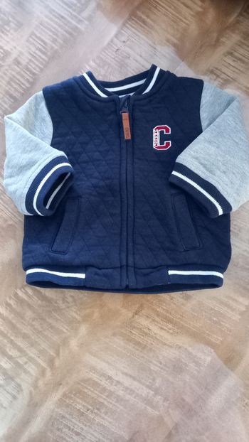 Veste gilet zippée 3 mois