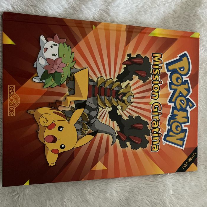 Livre jeu Pokémon