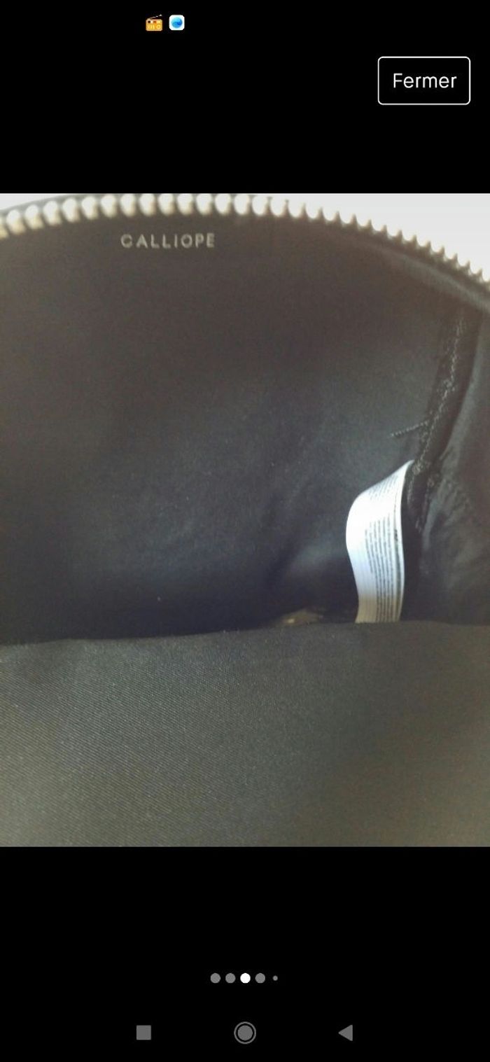 Sac à dos argenté bon état - photo numéro 5