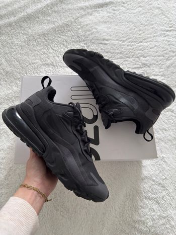 Nike Air Max 270 React - Noir / Gris pétrole