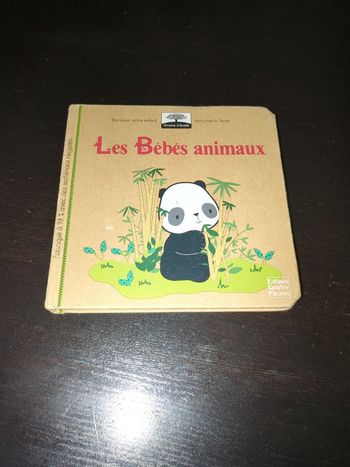Livre les bébés animaux recyclage écologie biodiversité protection