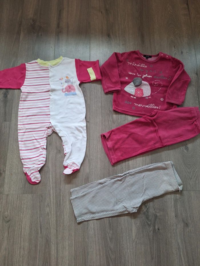 Lot pyjamas 2 ans
