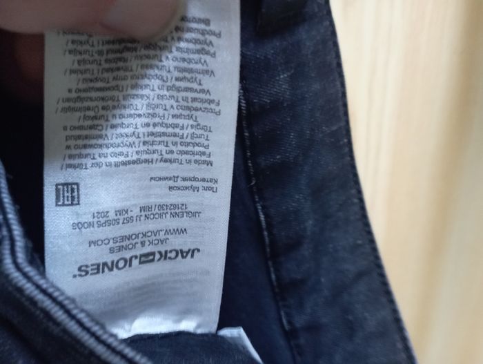 Jean slim de marque Jack & Jones taille l - photo numéro 6