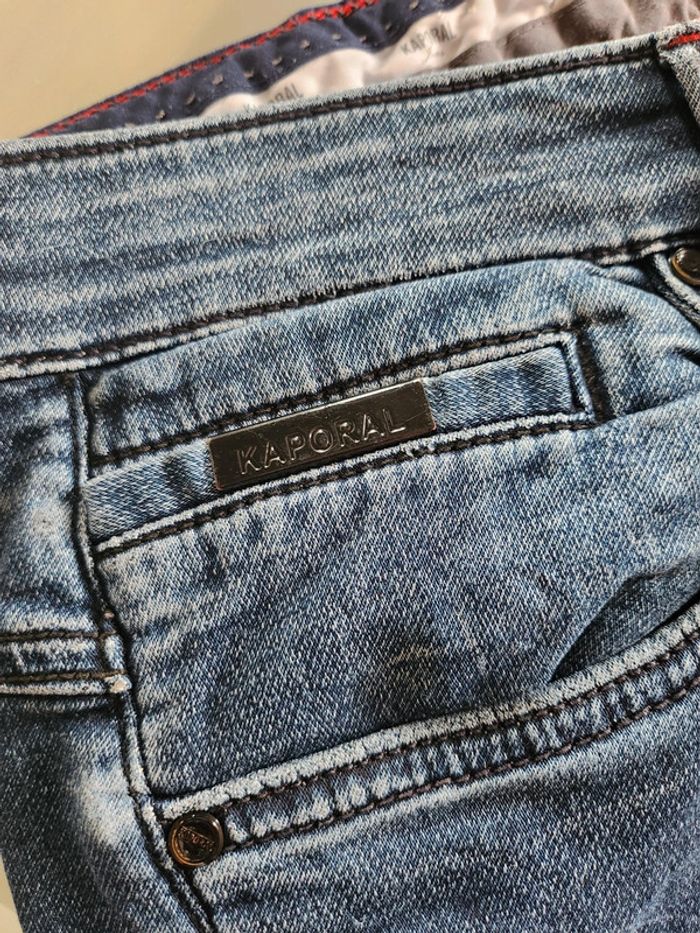 Jean homme Kaporal coupe Carrot Slim et de taille 40 - photo numéro 5