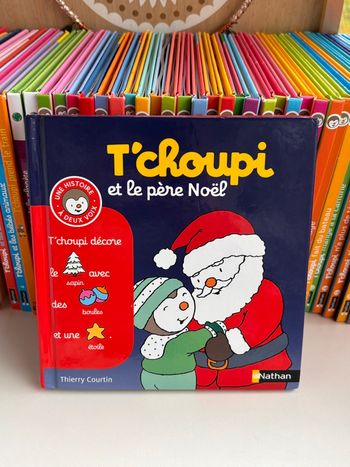 Livre tchoupi et le père Noël 