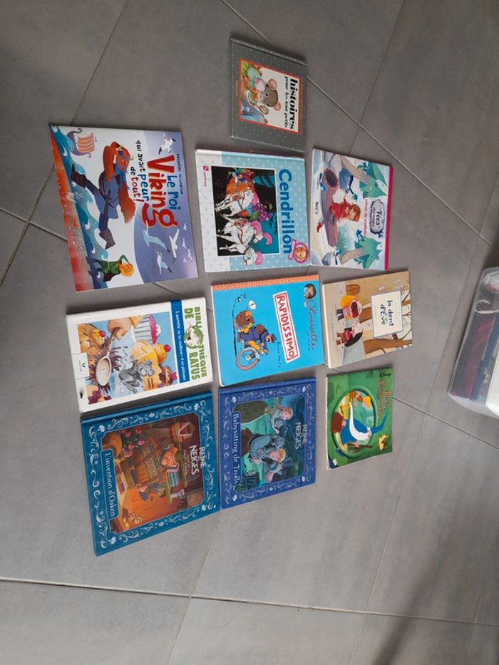 Lot de 10 livres