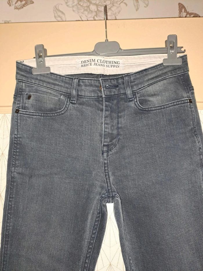 Jean homme bleu grisé comme neuf Brice Jeans slim 38 - photo numéro 12