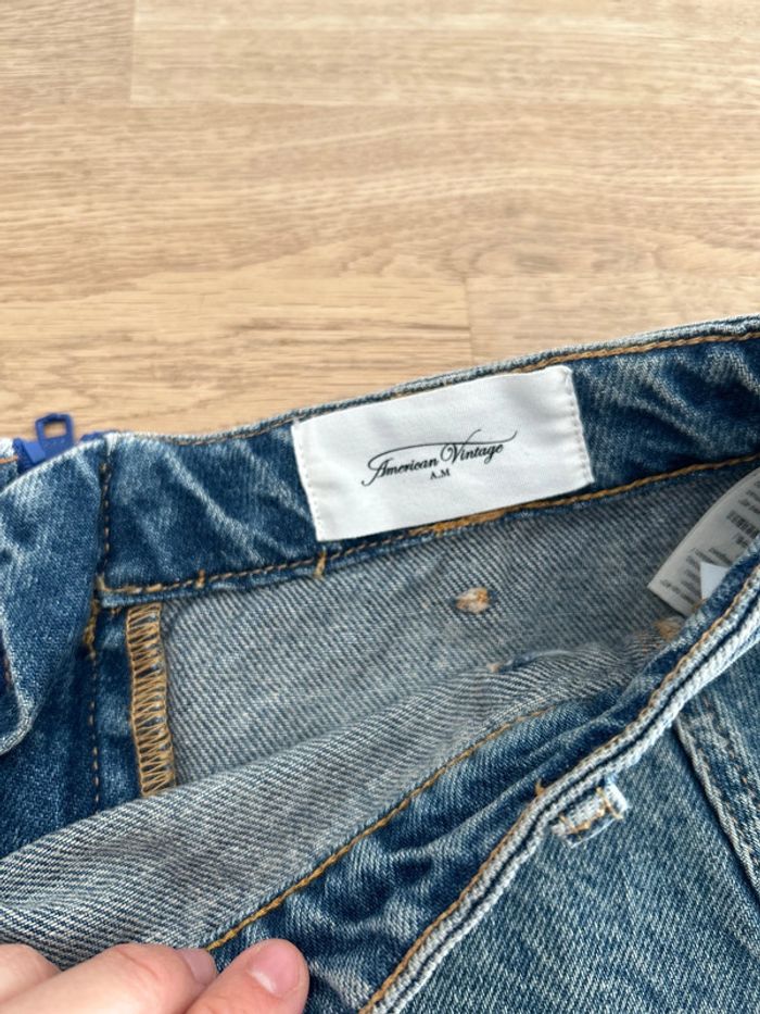 Jupe jean American vintage taille S/convient XS - photo numéro 3