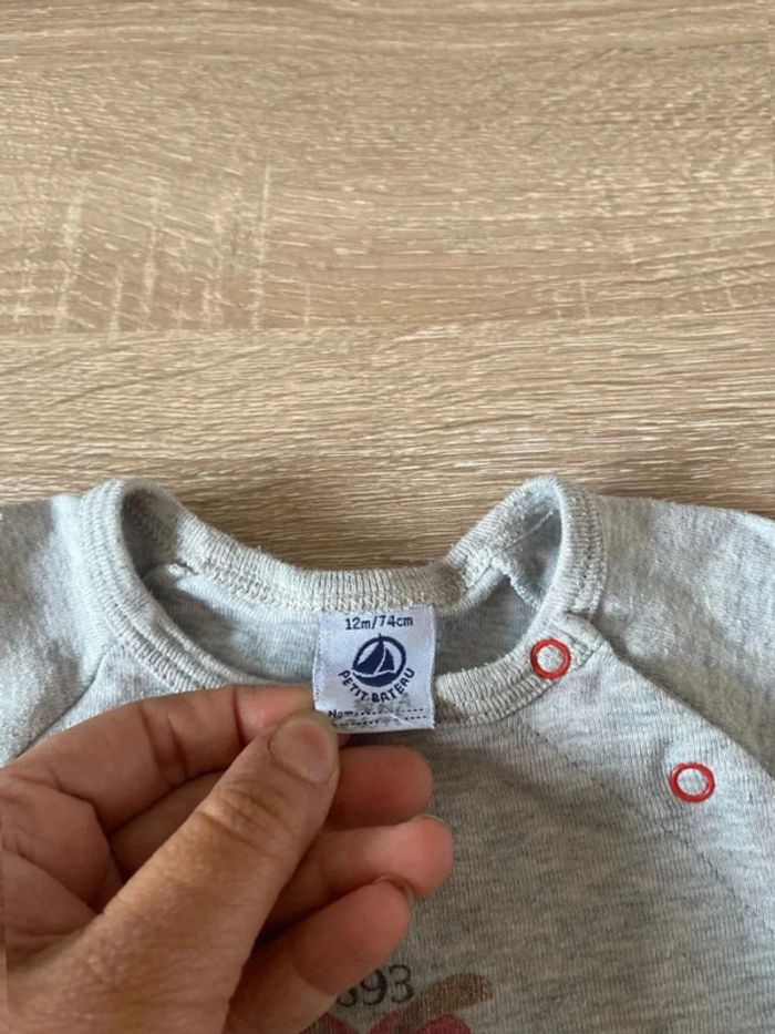 T-shirt manches longues 12 mois - photo numéro 4