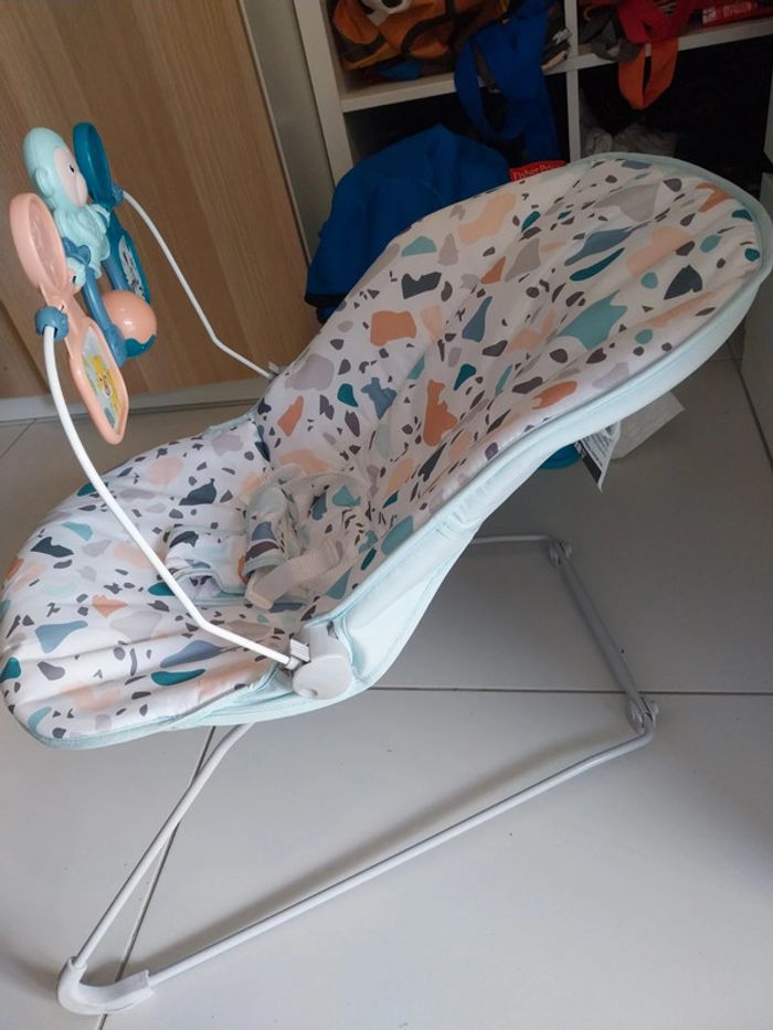 Transat bébé vibrant Fisher Price baby bouncer - photo numéro 3