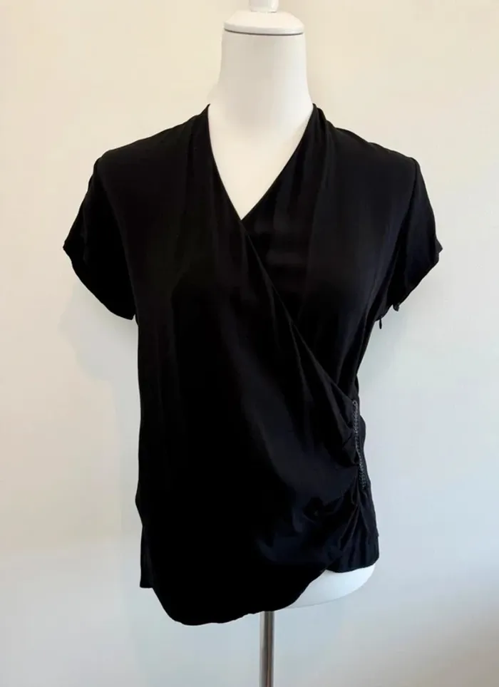 Blouse Ikks femme noir taile 36 parfait état