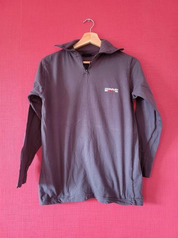 T-shirt a manches longues gris - Taille XS