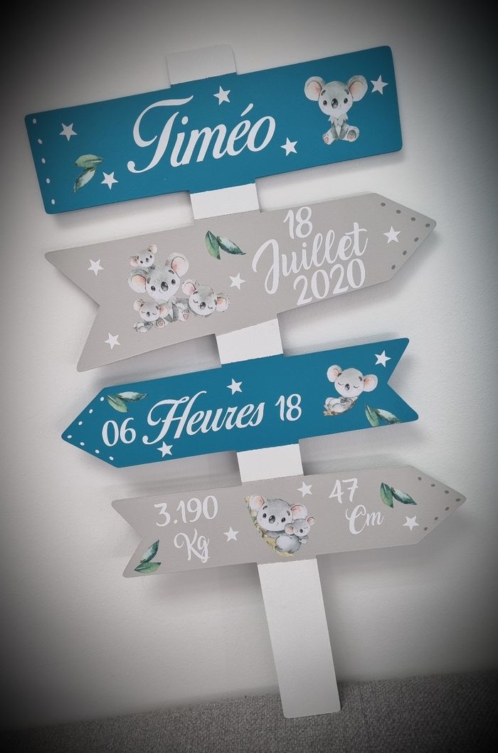 Panneau directionnel personnalisé - photo numéro 7