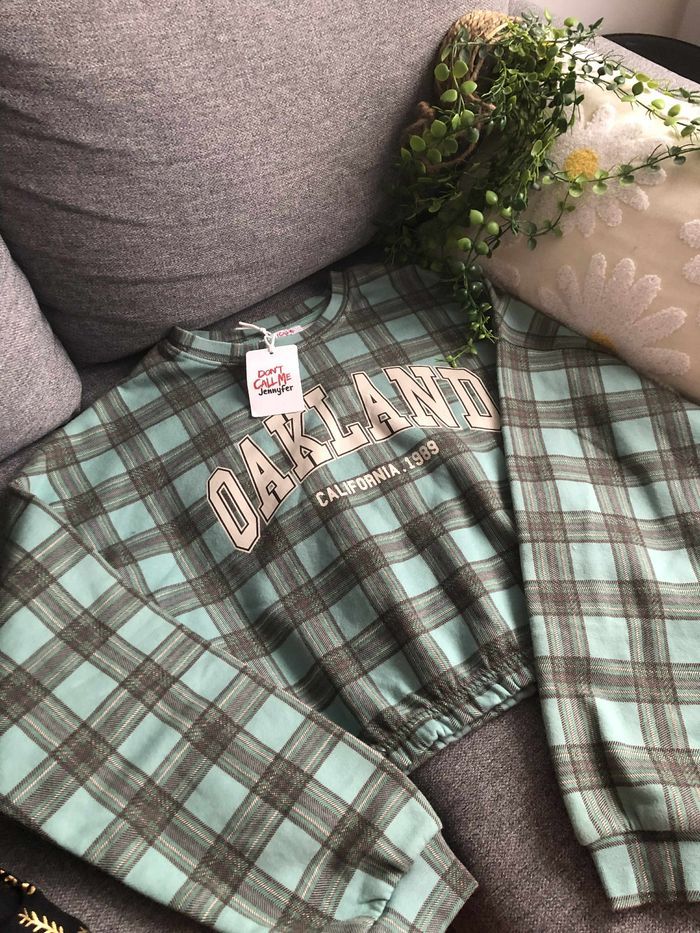 Sweat à carreaux ultra chic - photo numéro 2