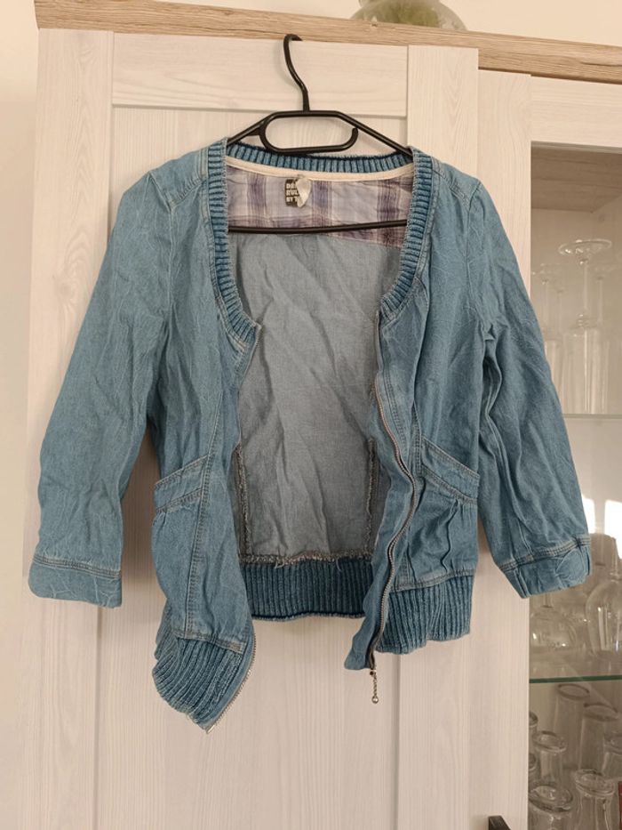 Veste denim rules by trf - photo numéro 2