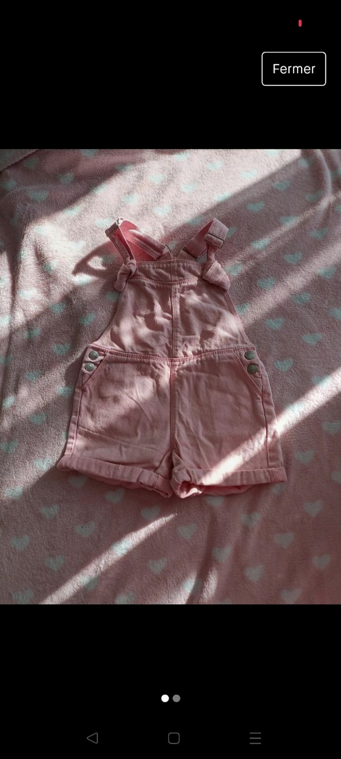 Salopette jeans 4ans