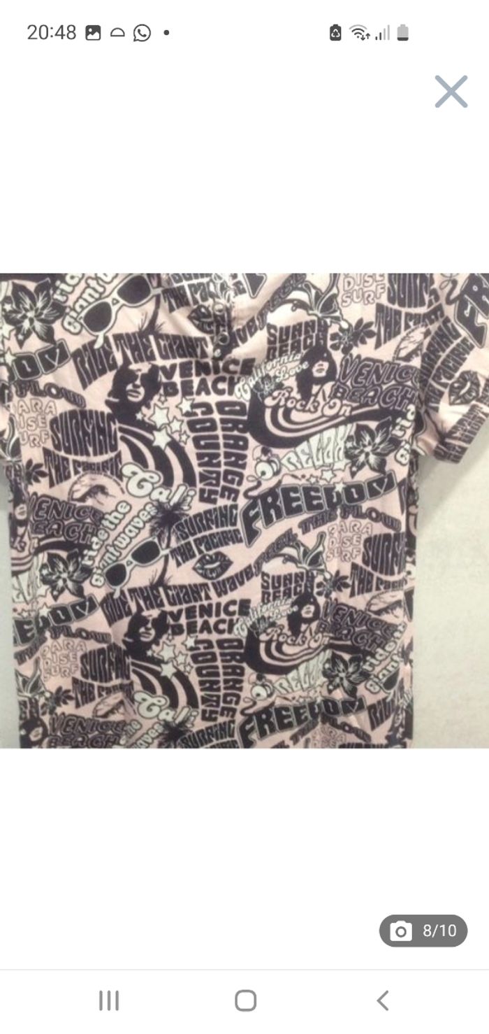 Robe imprimée rose/noire 14 ans H&M - photo numéro 8