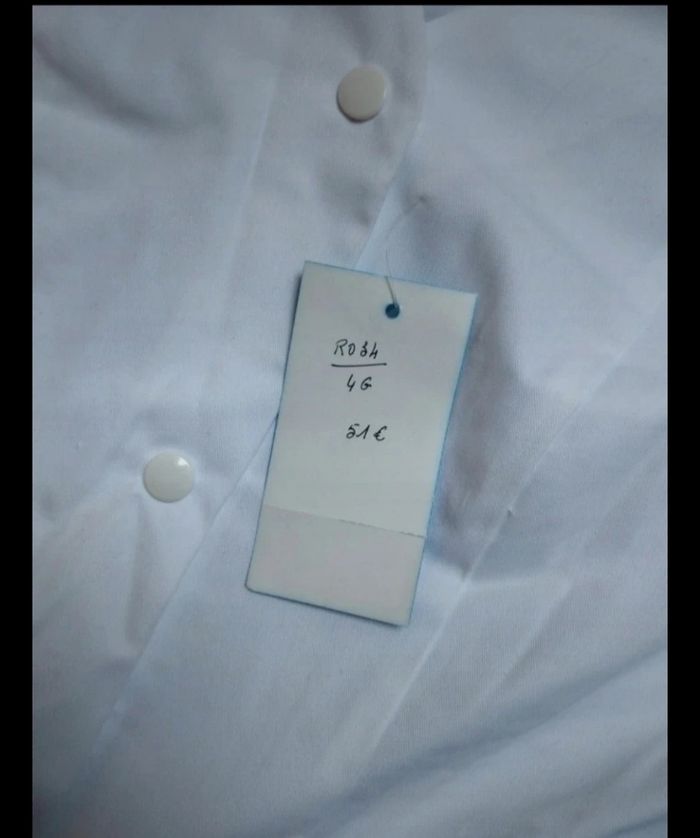 Blouse longue prof de santé Rozen manches longues taille M - photo numéro 3