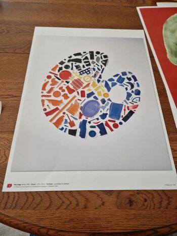 Affiche scolaire sensibilisation à l'art éditions Sed 2009