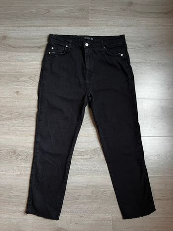 Pantalon noir en coton